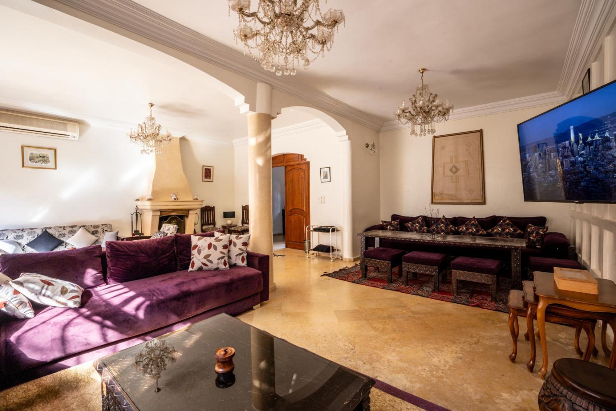 Exclusive Sabah 10 Minutes Du Centre Avec Piscine Privee Villa Marraquexe